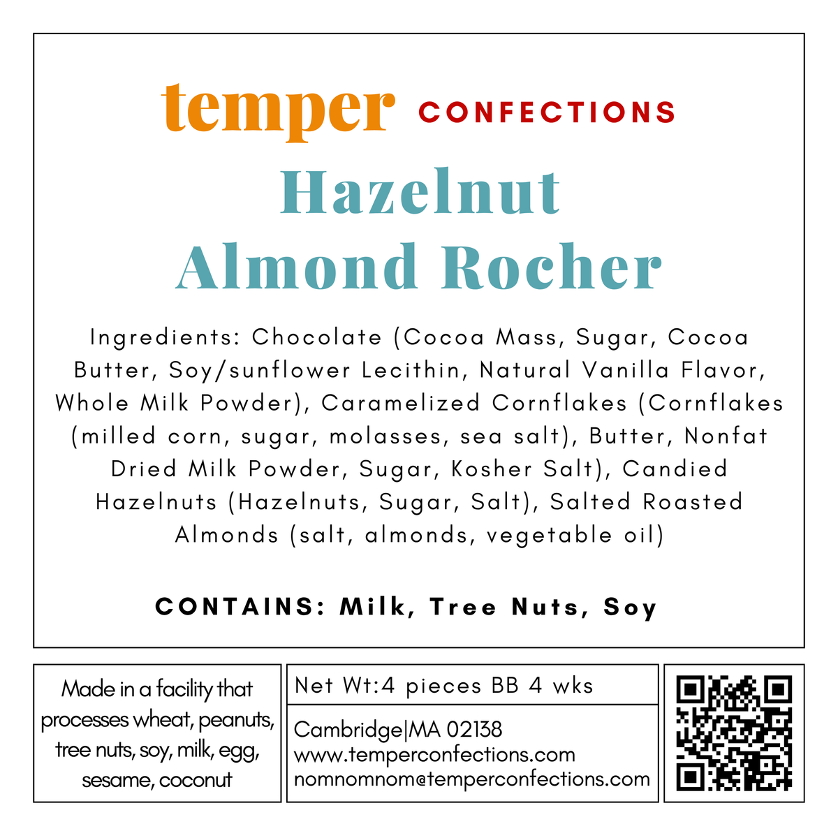 Hazelnut Almond Rocher
