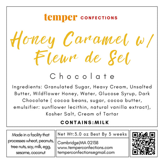Ingredient Label for product
