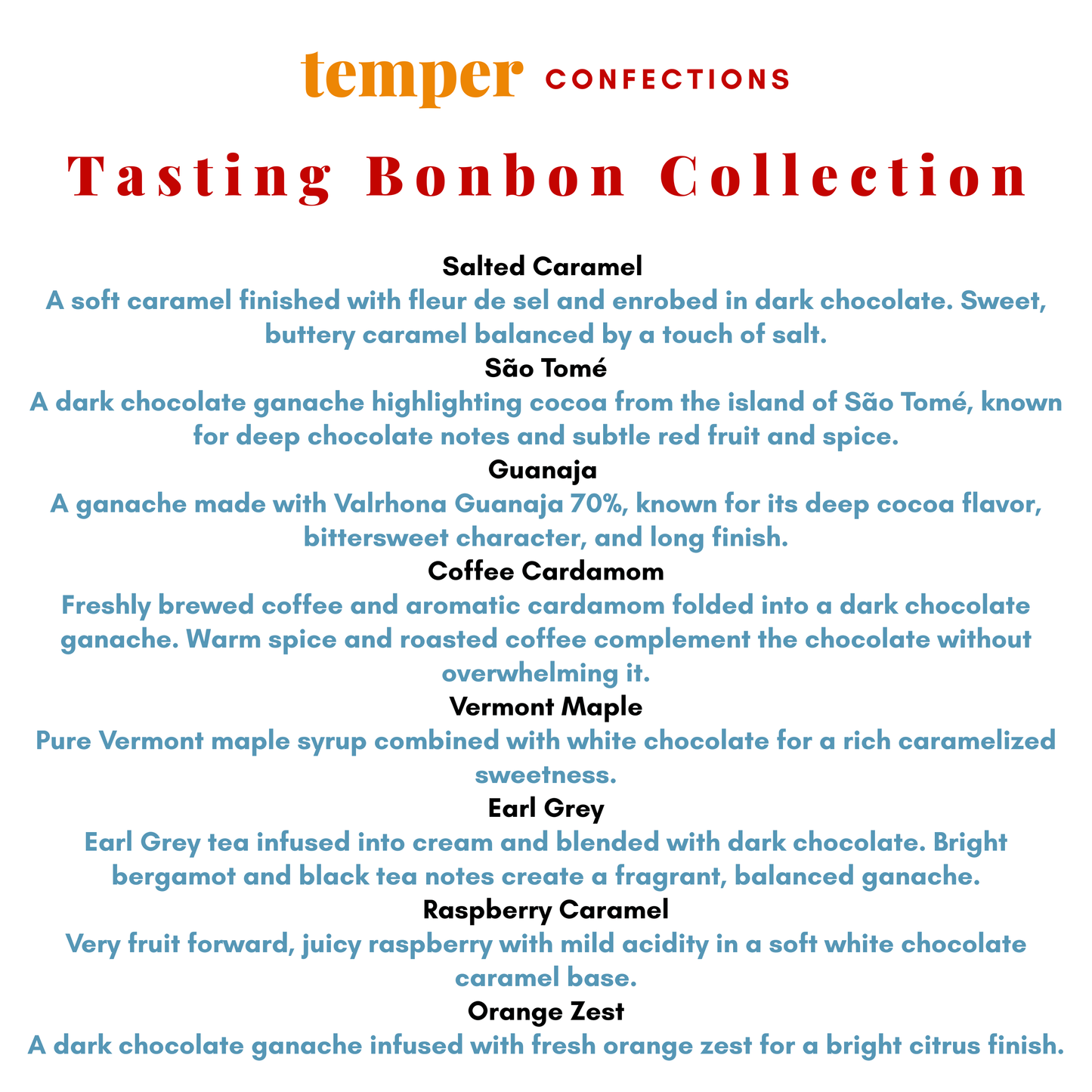 Tasting Bonbon Collection