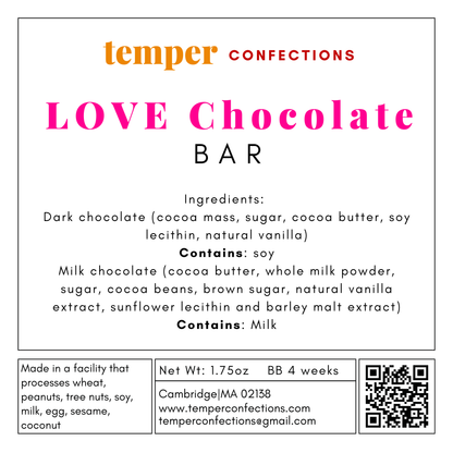 Ingredient label for product