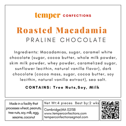 Roasted Macadamia Praline Cup